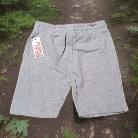 Fleece Factory Core Shorts Men's NWT Medium M Gray - Picture 2 of 2